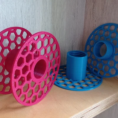 Cuộn nhựa in 3D mini - Giải pháp lưu trữ sợi filament thừa hiệu quả
