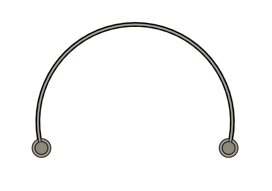 Khung quai đeo thay thế cho tai nghe boAt Rockerz 400 (Siêu bền) - Image 2