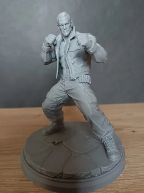 Mô hình 3D nhân vật Bryan Fury từ game Tekken ấn tượng - Image 4