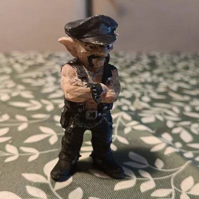 Mô hình Yêu tinh Leatherboy cưỡi xe cùng móng ngựa
