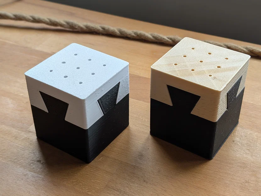 Hộp giải đố khớp đuôi én (Impossible dove tail box) - Image 4