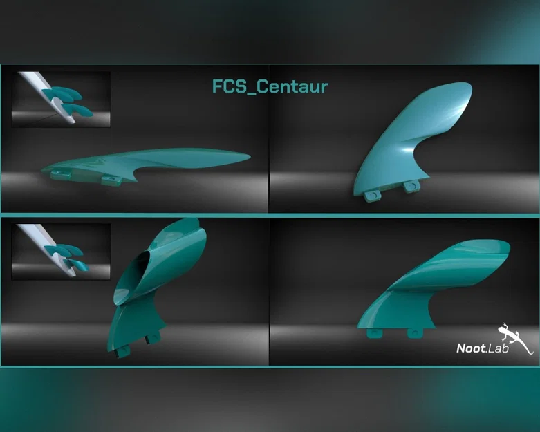 Bộ vây lướt sóng FCS Centaur - Image 1