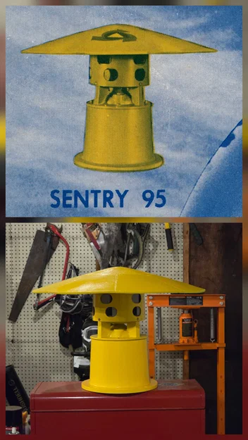 Mô hình còi báo động 1:1 ACA Sentry 95/Klaxon SS6 - Image 2