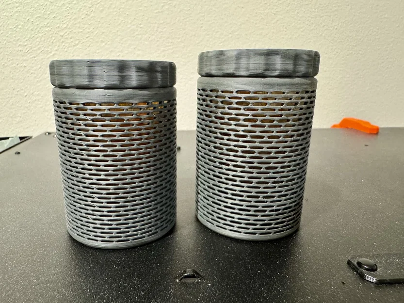 Hộp đựng hạt hút ẩm Silica Gel (70mm) tối ưu cho in 3D - Image 1