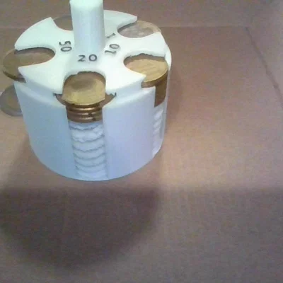 Khay đựng tiền xu 3D tiện lợi cho ô tô