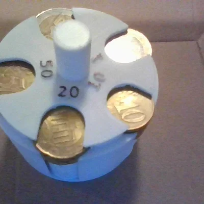 Khay đựng tiền xu 3D tiện lợi cho ô tô