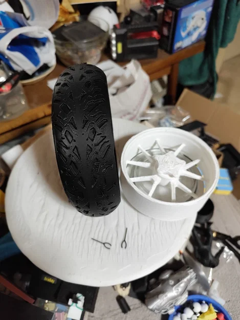 Gạt tàn thuốc hình bánh xe mô tô - Image 3