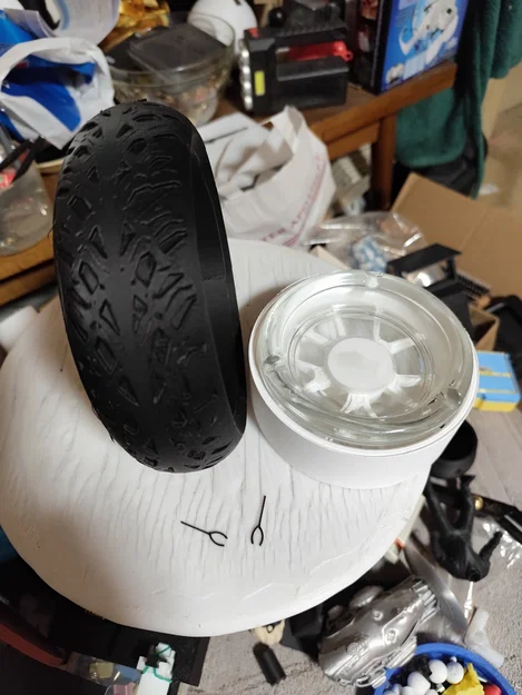 Gạt tàn thuốc hình bánh xe mô tô - Image 4