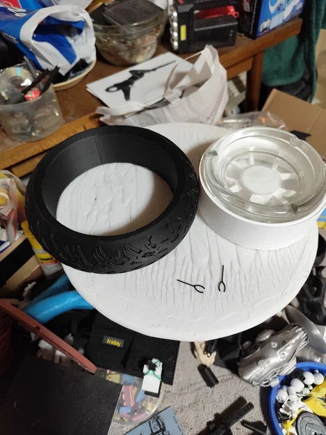 Gạt tàn thuốc hình bánh xe mô tô - Image 5