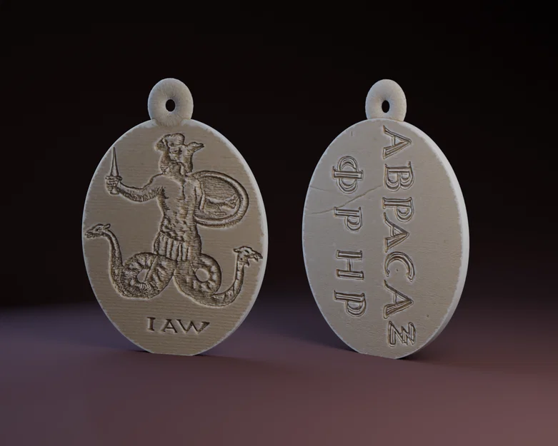 Bùa Hộ Mệnh Gnostic Abrasax - Image 1