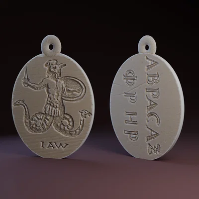 Bùa Hộ Mệnh Gnostic Abrasax