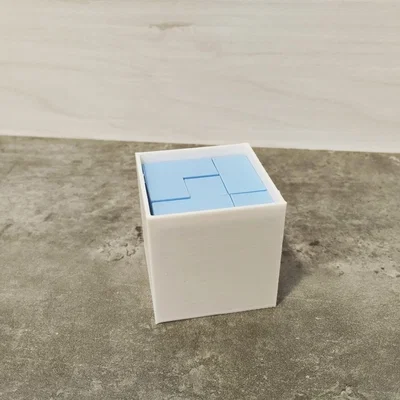 Bộ đồ chơi xếp hình 3D thông minh với 7 mảnh ghép độc đáo