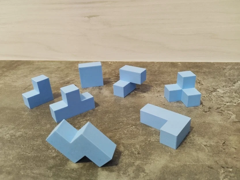 Bộ đồ chơi xếp hình 3D thông minh với 7 mảnh ghép độc đáo - Image 2