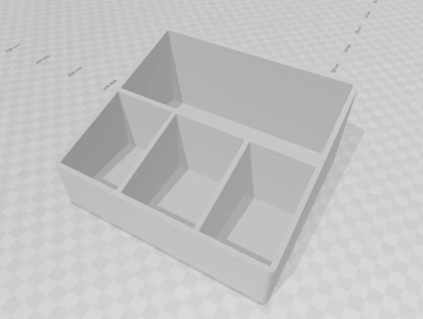 Khay Đựng Đồ 4 Ngăn Đa Năng Cho Bàn Làm Việc Gọn Gàng - Image 1