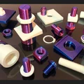 STL linh kiện phần cứng - Bu lông, Đai ốc & Vòng đệm - Thumbnail 1
