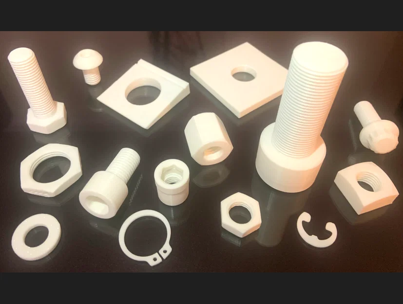 STL linh kiện phần cứng - Bu lông, Đai ốc & Vòng đệm - Image 5