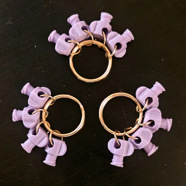 Đầu Chuyển Đổi Luer Lock Gắn Móc Khóa - Image 1