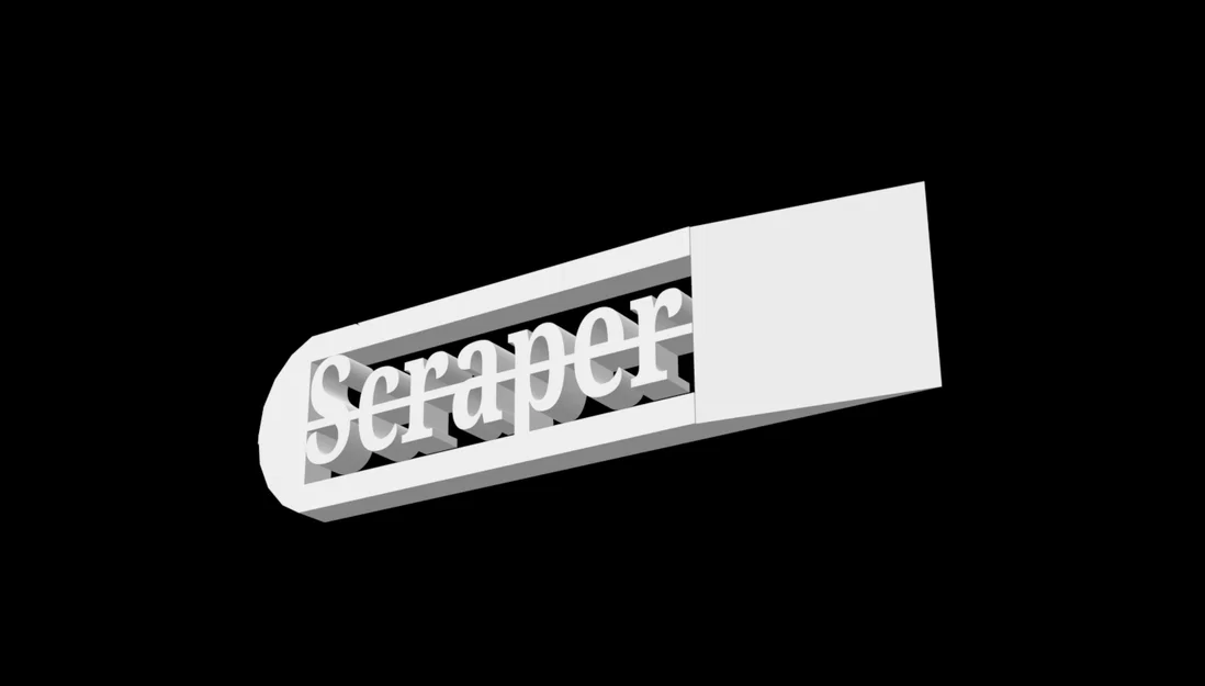 Dụng cụ cạo bàn in (Bed Scraper) - Image 2