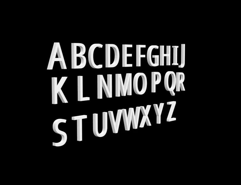 Bộ chữ cái trang trí (Letters) - Image 2