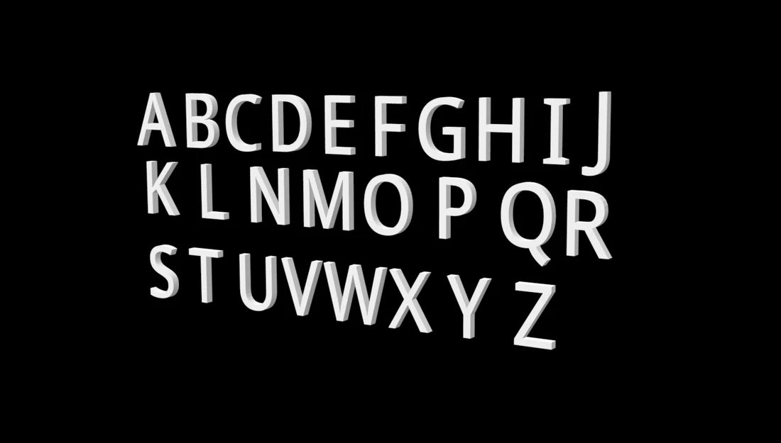 Bộ chữ cái trang trí (Letters) - Image 3