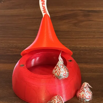 Bát đựng kẹo hình Hershey Kiss