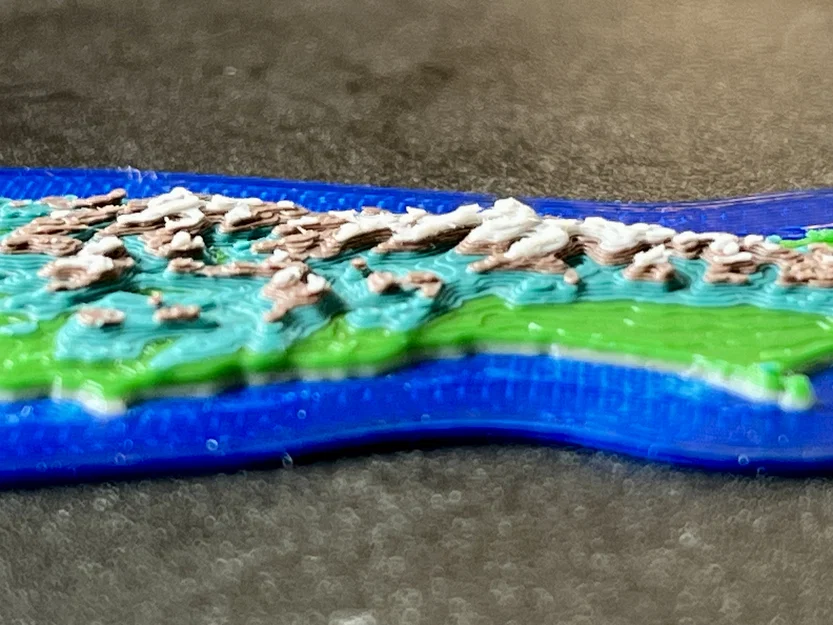 Aotearoa New Zealand - Bản đồ địa hình 3D - Image 3