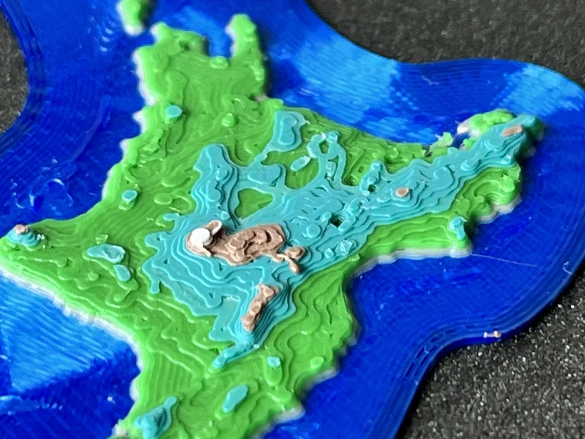 Aotearoa New Zealand - Bản đồ địa hình 3D - Image 4