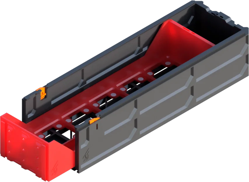 Ngăn kéo đơn Gridfinity có nam châm GEN2 Decor - Cỡ lớn (LARGE) - Image 1