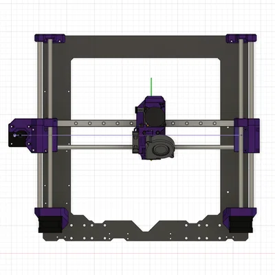 Nâng cấp MK3S lên MK4 (Z 8mm) với trục X Linear Rail