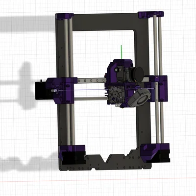 Nâng cấp MK3S lên MK4 (Z 8mm) với trục X Linear Rail