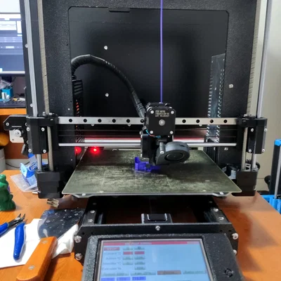 Nâng cấp MK3S lên MK4 (Z 8mm) với trục X Linear Rail