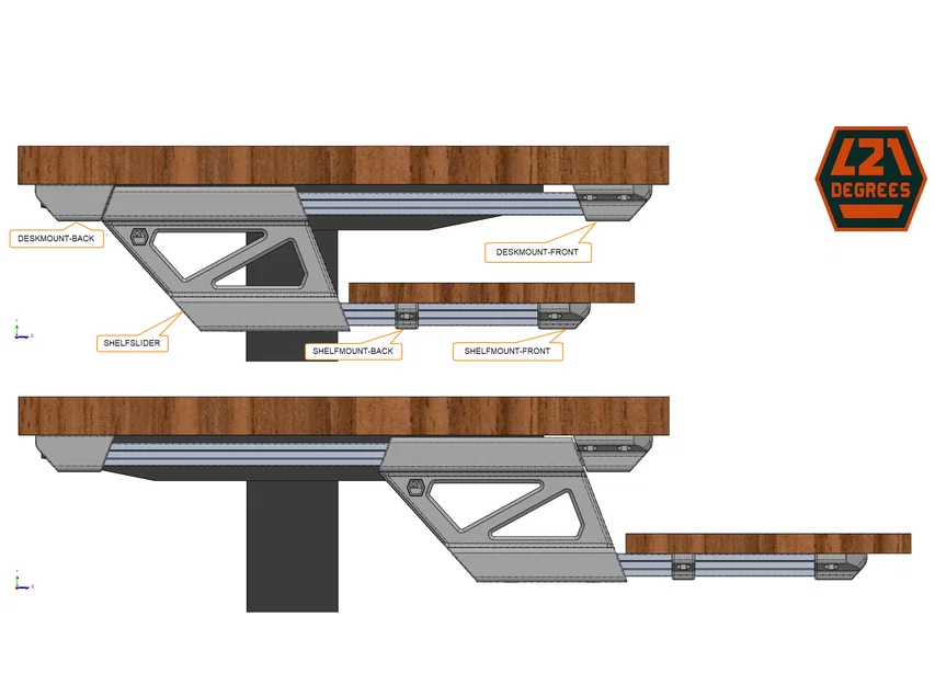 Keyboard MegaShelf - Khay trượt bàn phím và thiết bị ngoại vi đa năng - Image 2