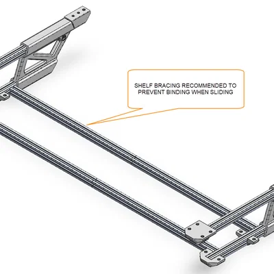 Keyboard MegaShelf - Khay trượt bàn phím và thiết bị ngoại vi đa năng