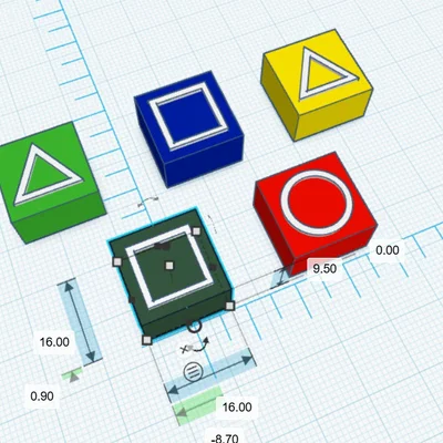 Mô hình gạch LEGO phong cách Squid Game độc đáo cho dân in 3D