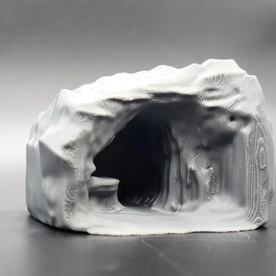 Mô hình Lối vào Hang động - Không cần Supports