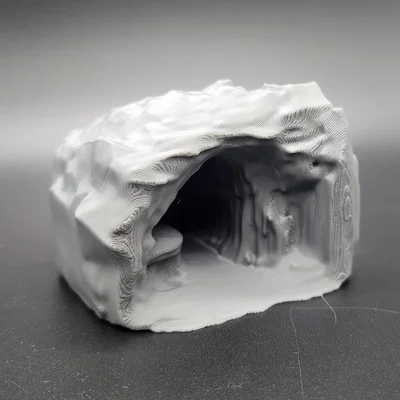 Mô hình Lối vào Hang động - Không cần Supports