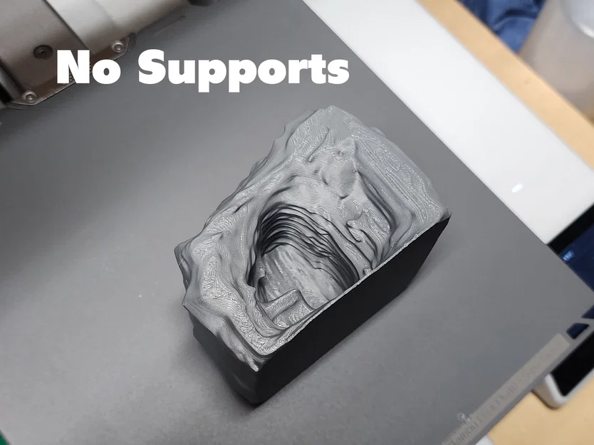 Mô hình Lối vào Hang động - Không cần Supports - Image 3