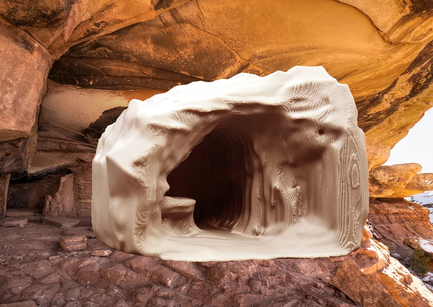 Mô hình Lối vào Hang động - Không cần Supports - Image 4