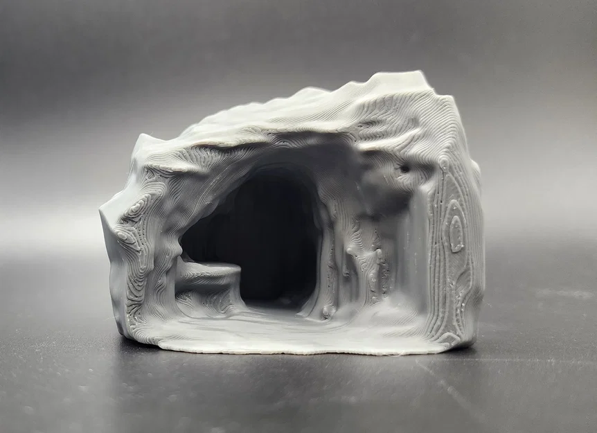 Mô hình Lối vào Hang động - Không cần Supports - Image 7