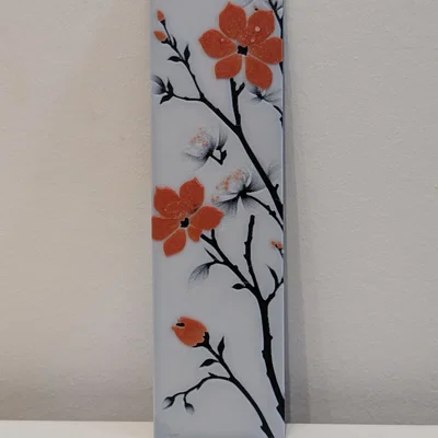 Cherry Blossom Bookmark - Single Flowers (Kẹp sách hoa anh đào)