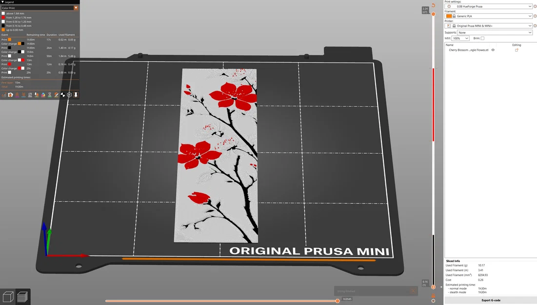 Cherry Blossom Bookmark - Single Flowers (Kẹp sách hoa anh đào) - Image 5