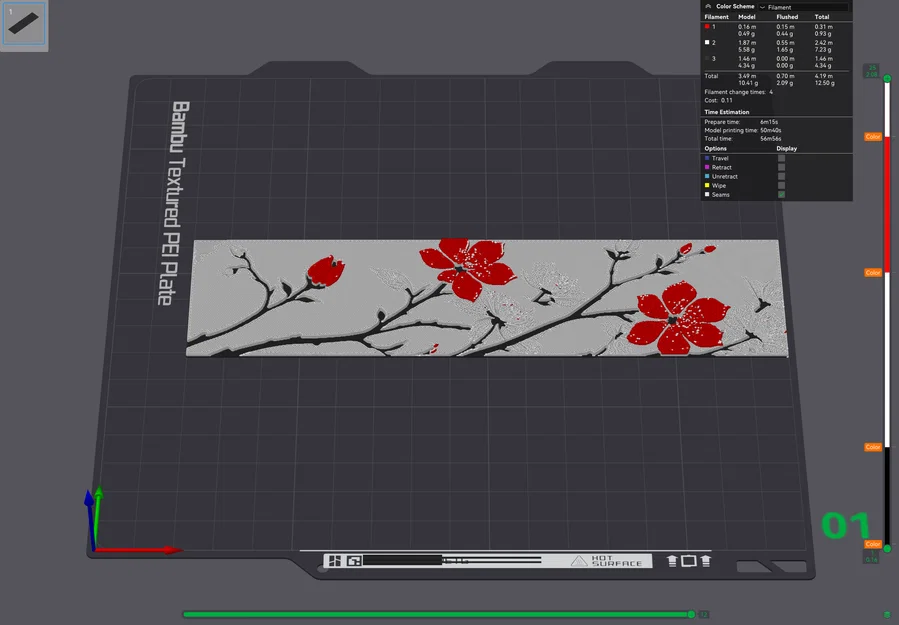 Cherry Blossom Bookmark - Single Flowers (Kẹp sách hoa anh đào) - Image 8