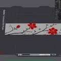 Cherry Blossom Bookmark - Single Flowers (Kẹp sách hoa anh đào) - Thumbnail 8