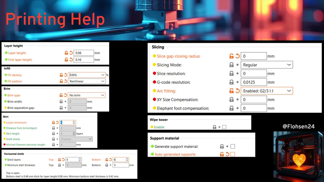 Cherry Blossom Bookmark - HueForge - Image 3