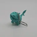 Móc khóa 3D Jeff the Land Shark siêu đáng yêu - Thumbnail 1