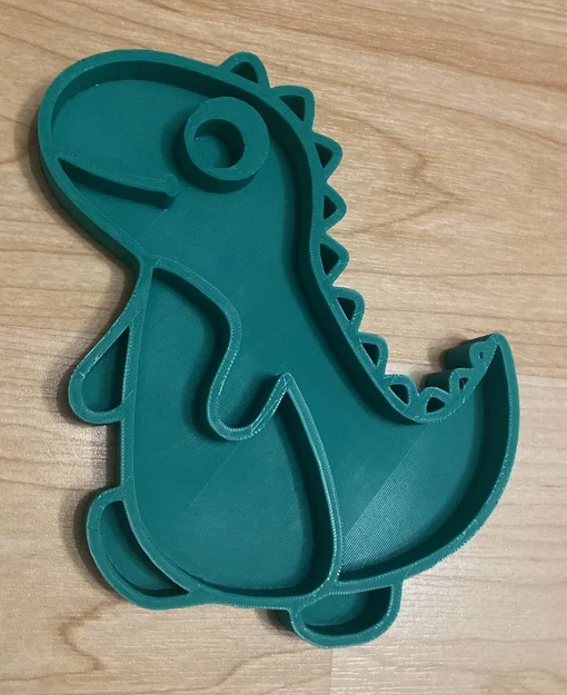 Khay phân loại đồ chơi hình khủng long T-rex cho bé - Image 2