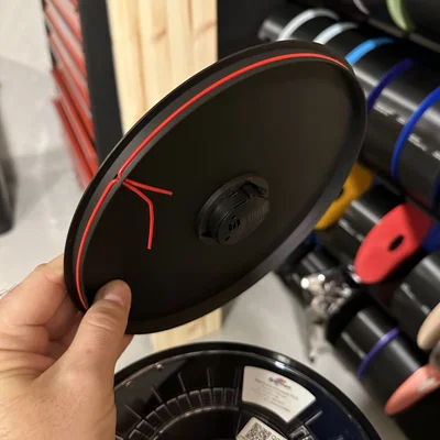 Hộp đựng nhựa in 3D hình tròn (Round filament box)