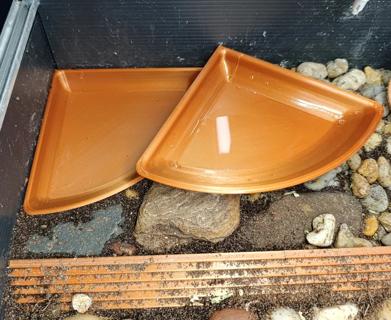 Bát góc cho terrarium (Terrarium corner bowl) - Image 2