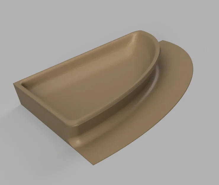 Bát góc cho terrarium (Terrarium corner bowl) - Image 4