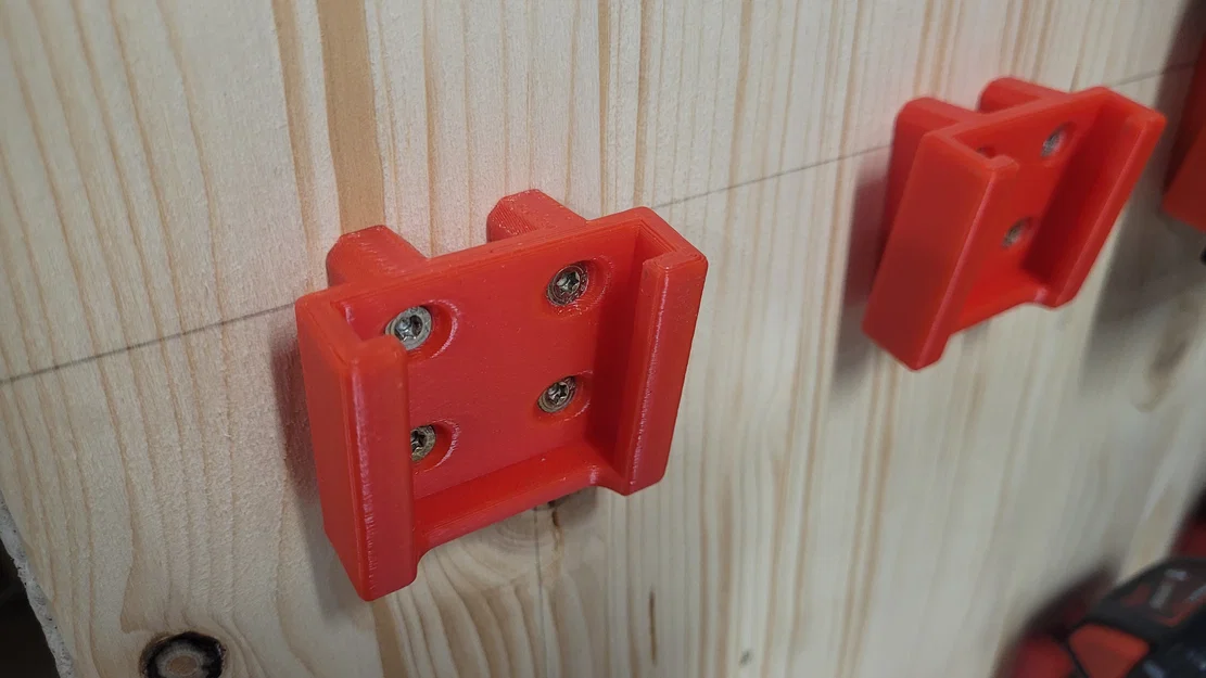 Giá treo pin Milwaukee M18 - Phụ kiện 3D cho xưởng gọn gàng - Image 4